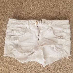 American Eagle Shorts Ripped Style